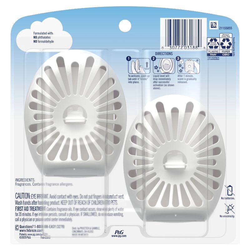 slide 7 of 7, Febreze Bathroom Air Freshener - Baked Cinnamon Apples - 0.5 fl oz/2pk, 2 ct; 0.5 fl oz