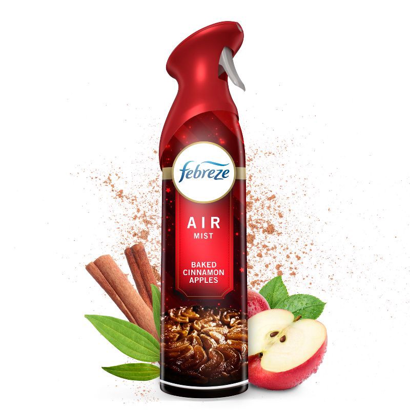 slide 1 of 11, Febreze Air Mist - Baked Cinnamon Apples - 8.1oz, 8.1 oz