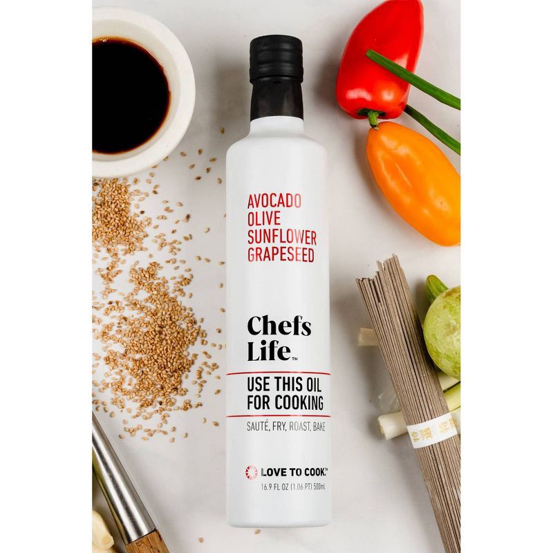 slide 3 of 6, Chefs Life Cooking Oil - 16.9 fl oz, 16.9 fl oz