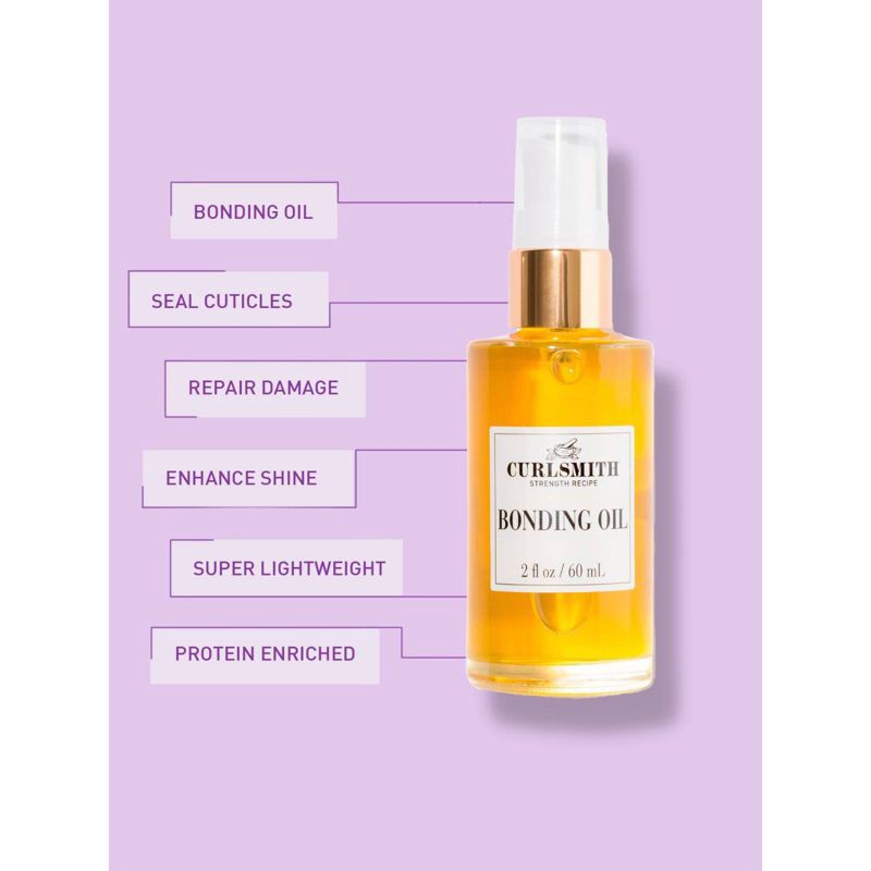 slide 5 of 5, CURLSMITH Hair Bonding Oil - 2floz - Ulta Beauty, 2 oz
