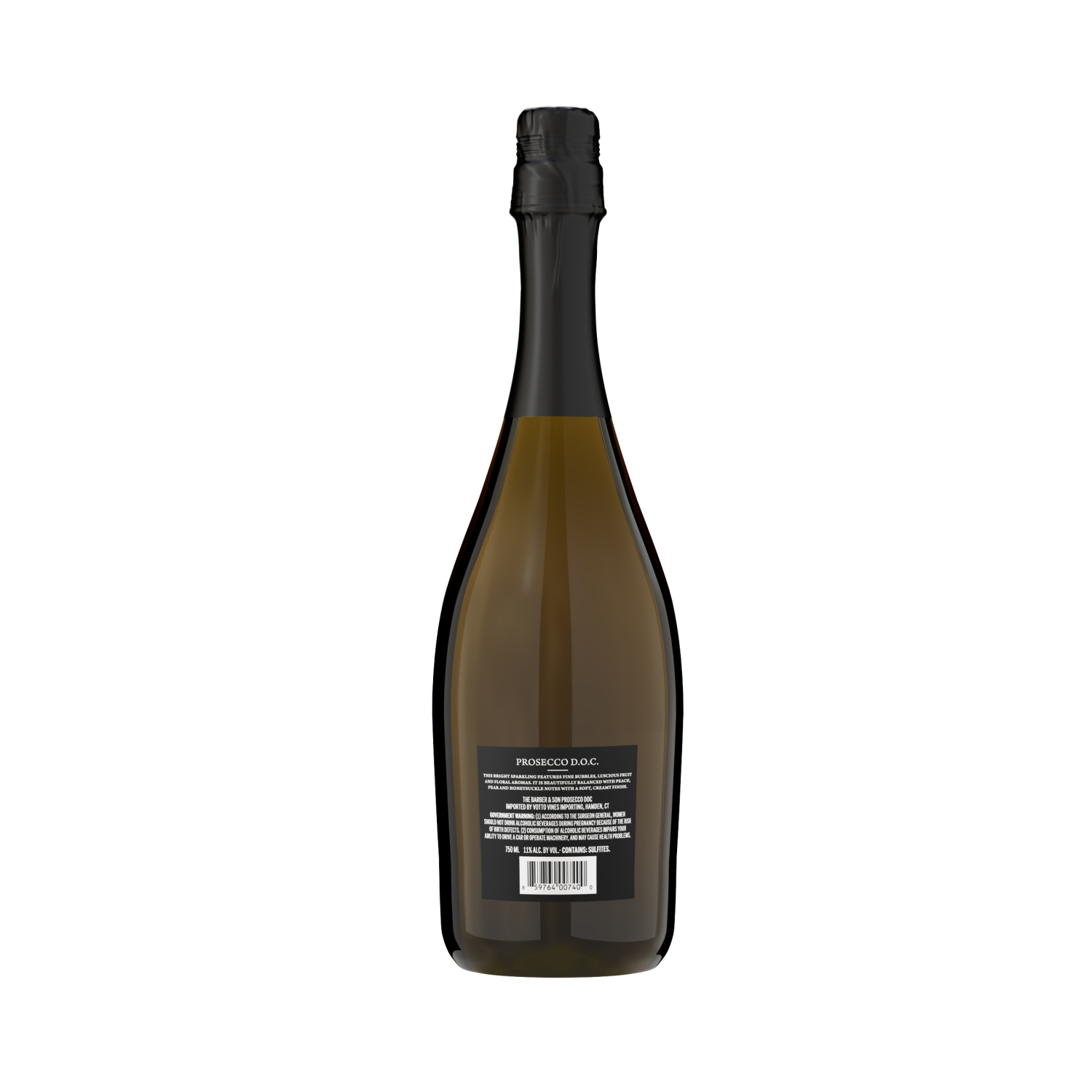 slide 2 of 2, THE BARBER & SON The Barber and Son Prosecco DOC Brut NV 12PK, 750ML, 12 ct, 750 ml