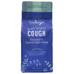 Oilogic Baby Essential Oil Stuffy Nose & Cough Epsom Salt Soak 32 oz