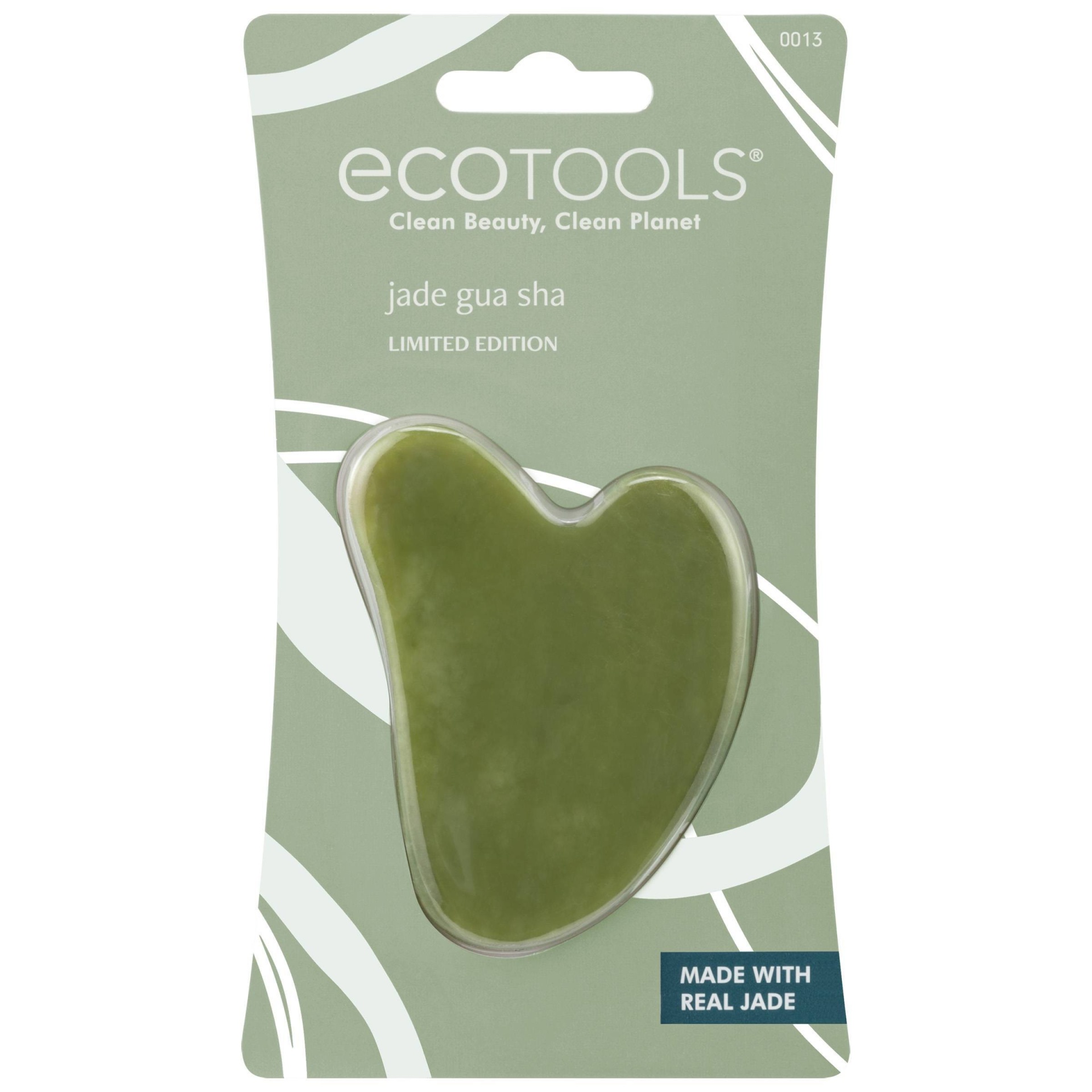 slide 1 of 5, EcoTools Jade Gua Sha Beauty Tool, 1 ct