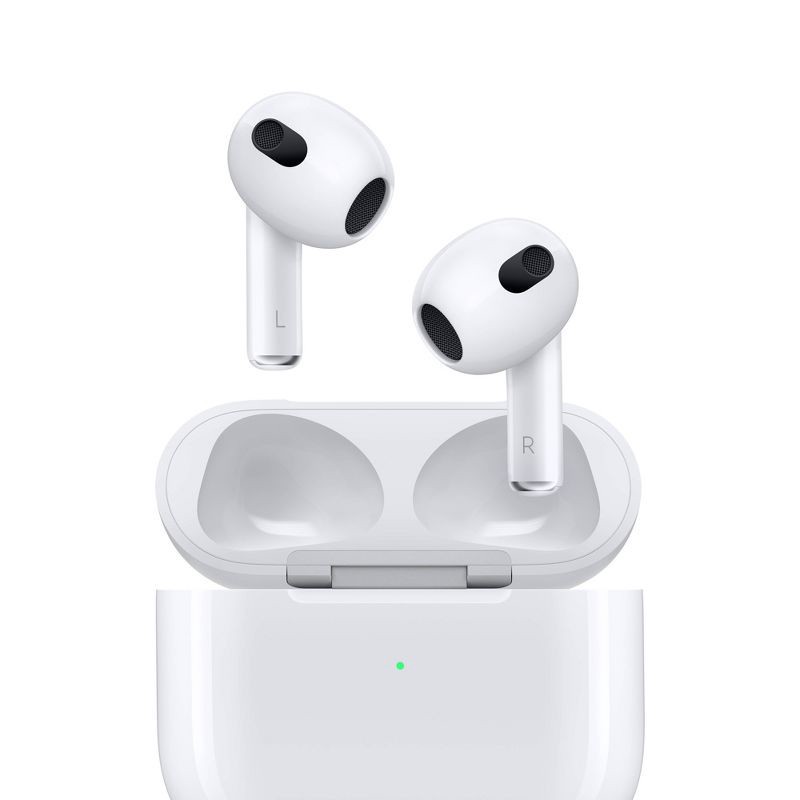 slide 1 of 6, Apple AirPods (3rd Generation) with Lightning Charging Case, 1 ct