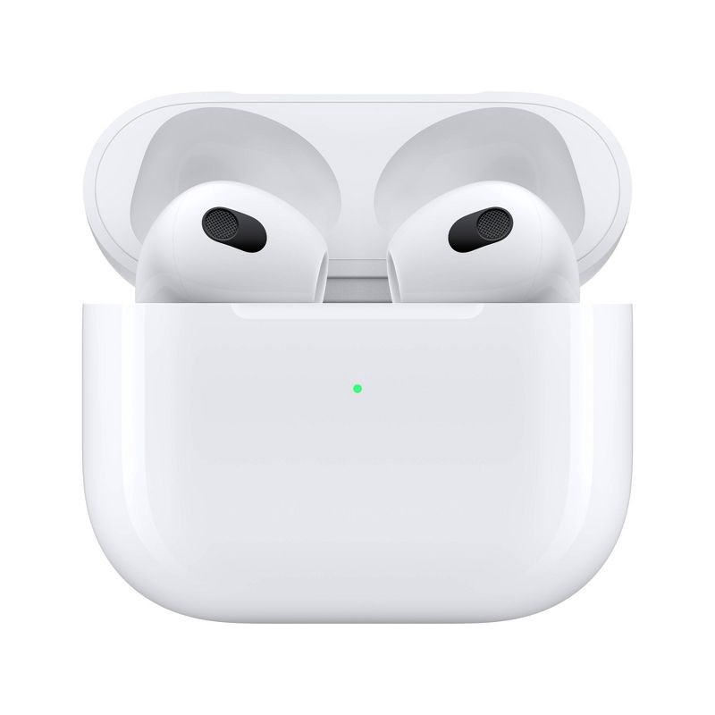 slide 4 of 6, Apple AirPods (3rd Generation) with Lightning Charging Case, 1 ct