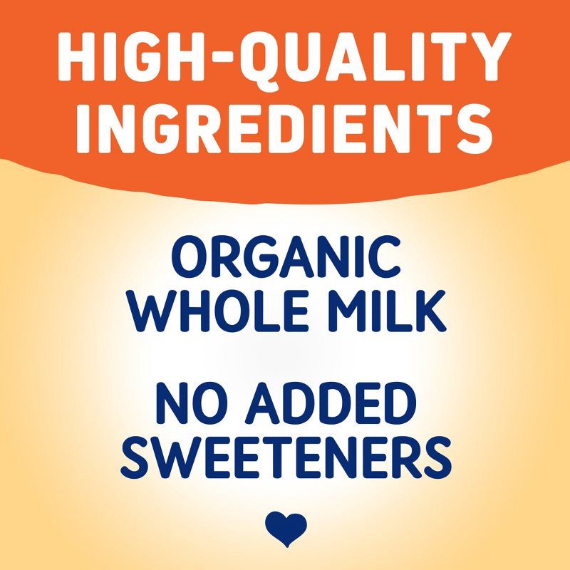 slide 2 of 10, Stonyfield Organic YoBaby Peach & Oat Whole Milk Yogurt - 13.6oz/4ct, 13.6 oz, 4 ct