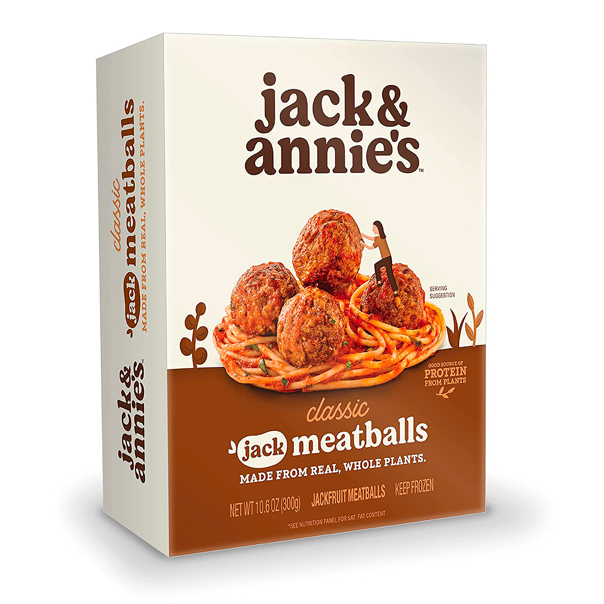 slide 1 of 7, Jack & Annie's Vegan Classic Jack Meatballs 9.6 oz, 9.6 oz
