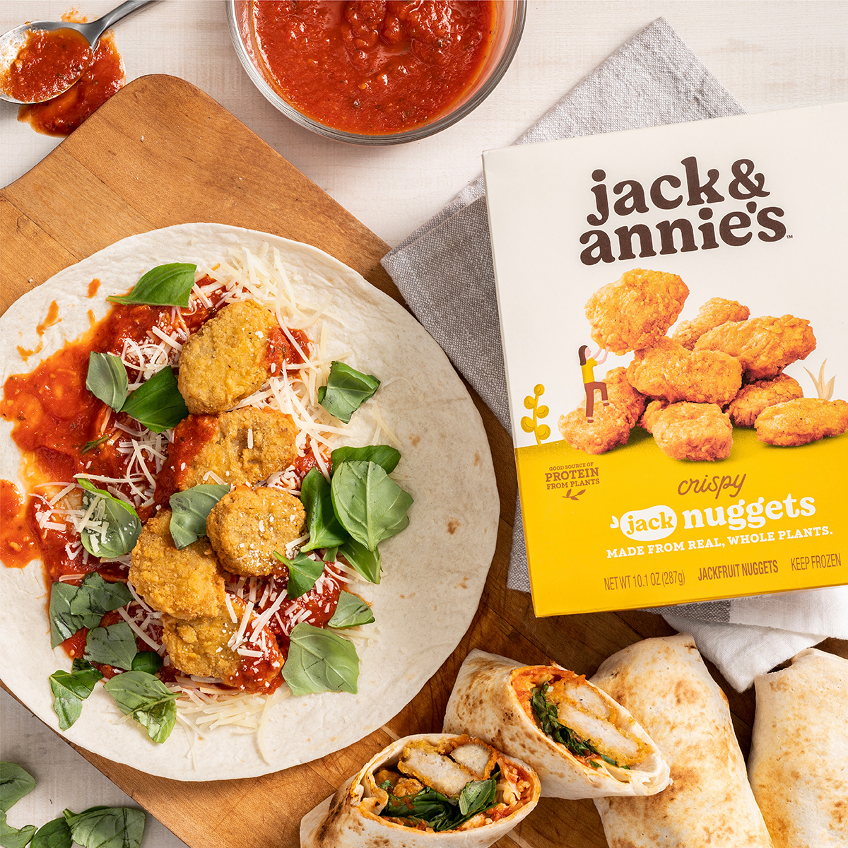 slide 4 of 7, Jack & Annie's Crispy Vegan Jackfruit Nuggets 10.0 oz, 10 oz