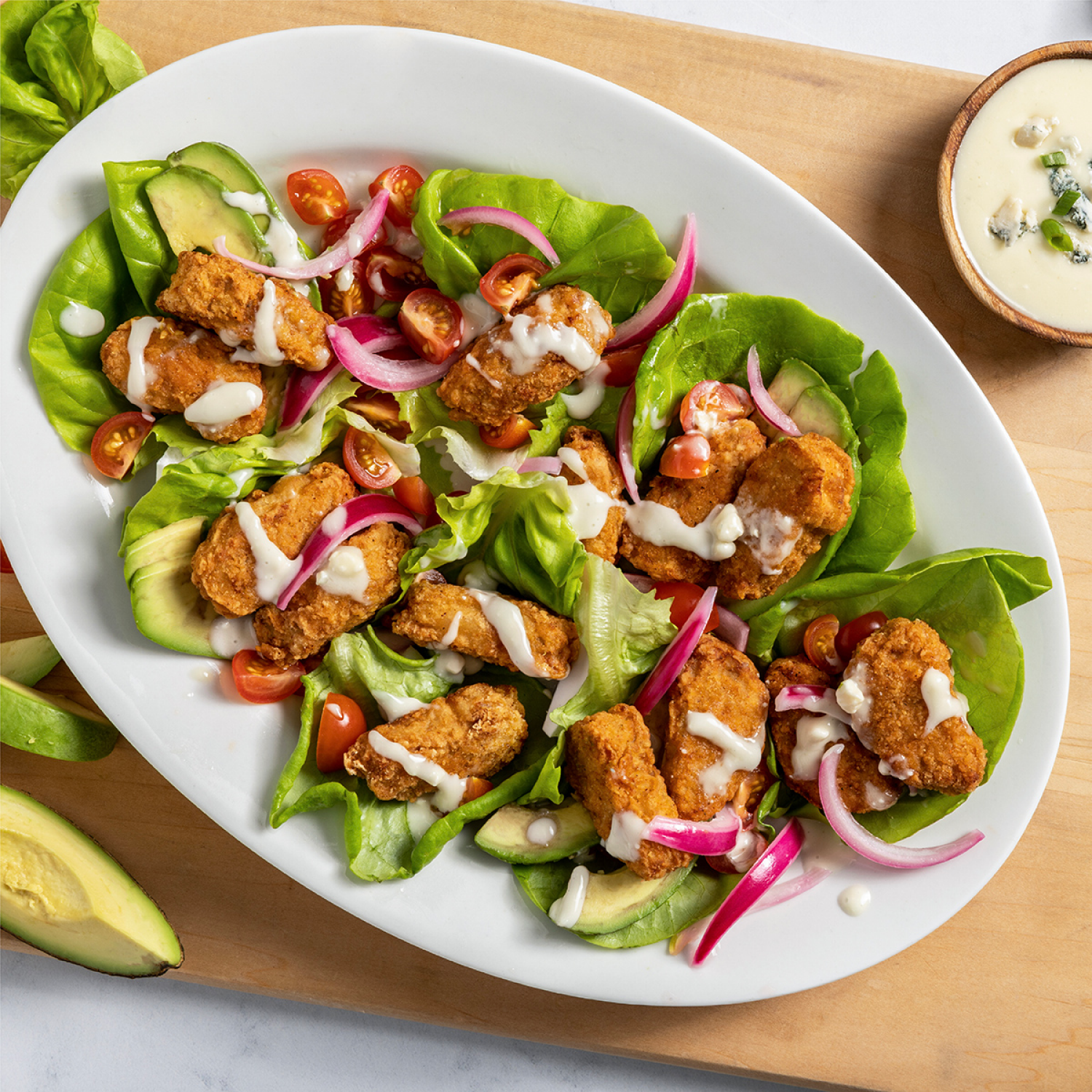 slide 5 of 5, Jack & Annie's Vegan Jackfruit Buffalo Wings 9.1 oz, 9.7 oz