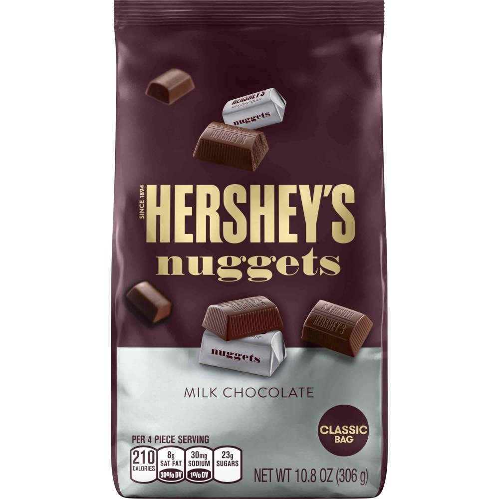 slide 1 of 4, Hershey's Nuggets Milk Chocolate, 10.8 oz