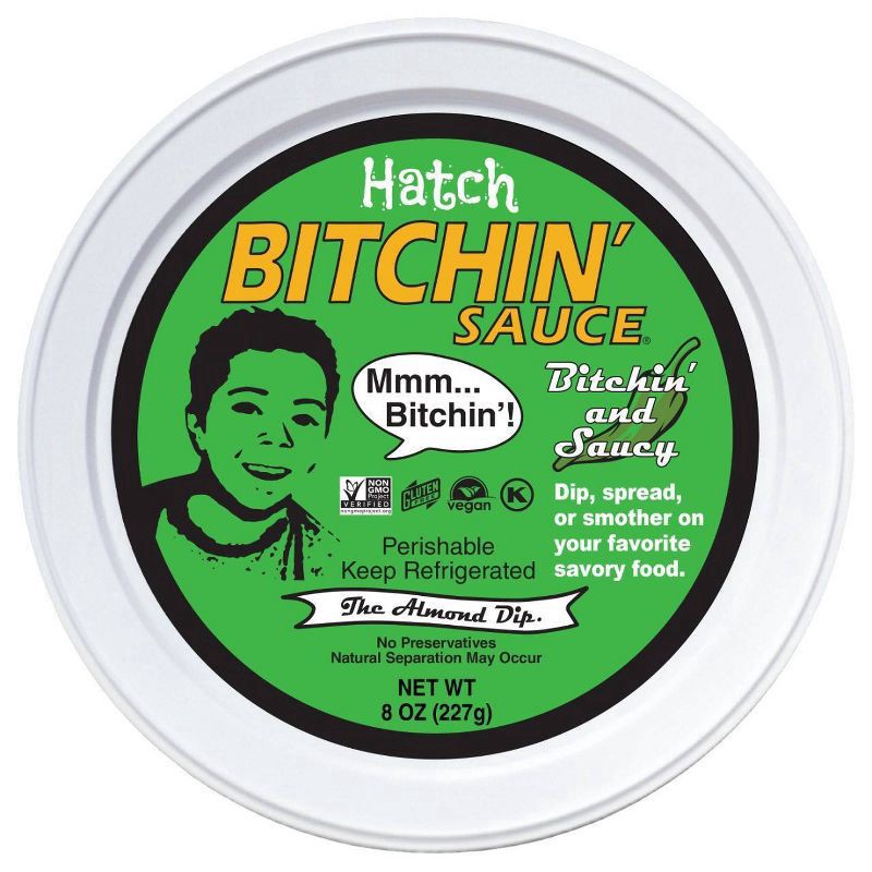 slide 5 of 5, Bitchin' Sauce Hatch Dip 8 oz, 8 oz