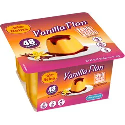 Reina Flan 4 pk - Vanilla