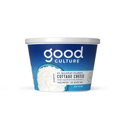 Good Culture Classic 4% Whole Milk Classic Cottage Cheese- 16 oz