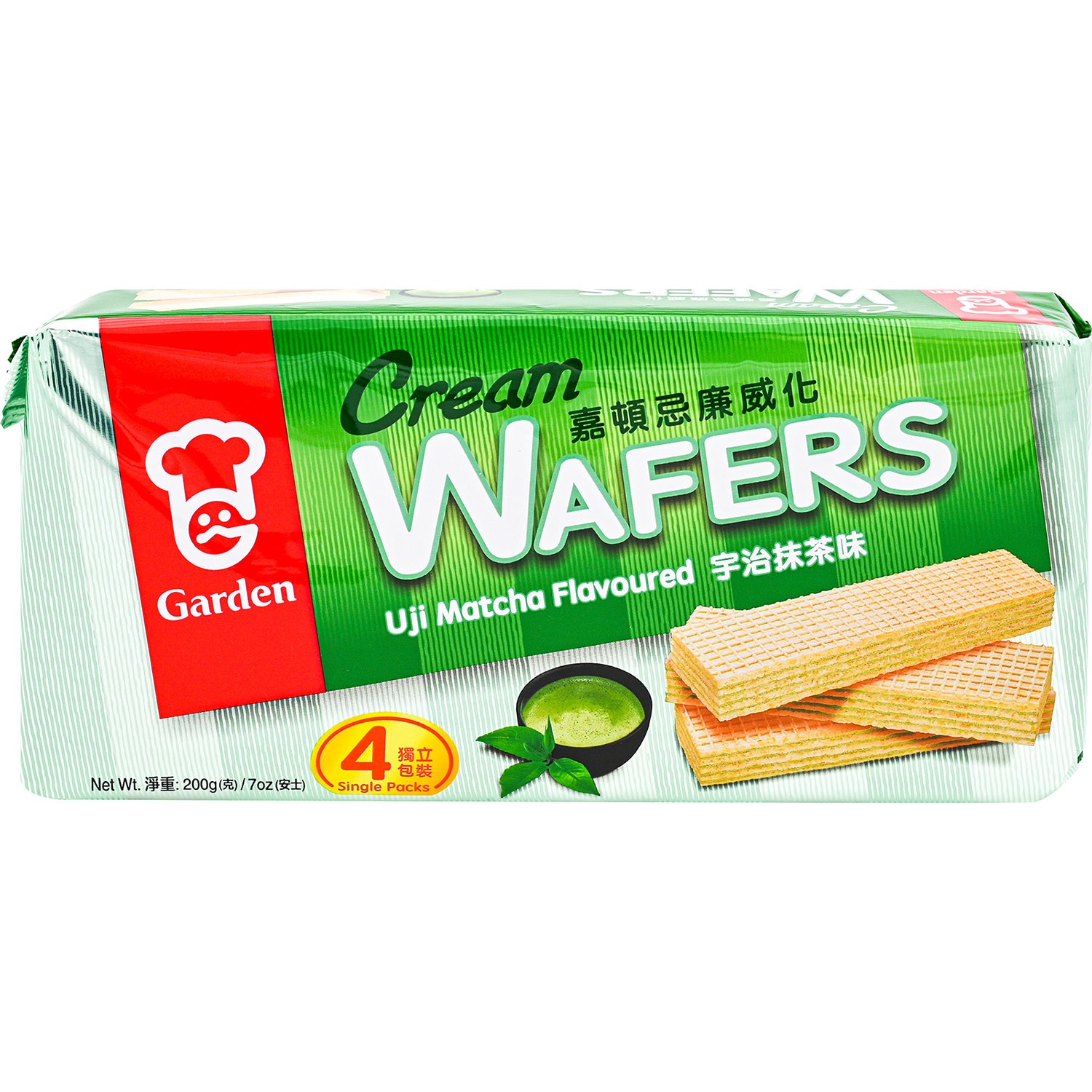slide 1 of 1, Garden Wafer-Uji Matcha, 7 oz