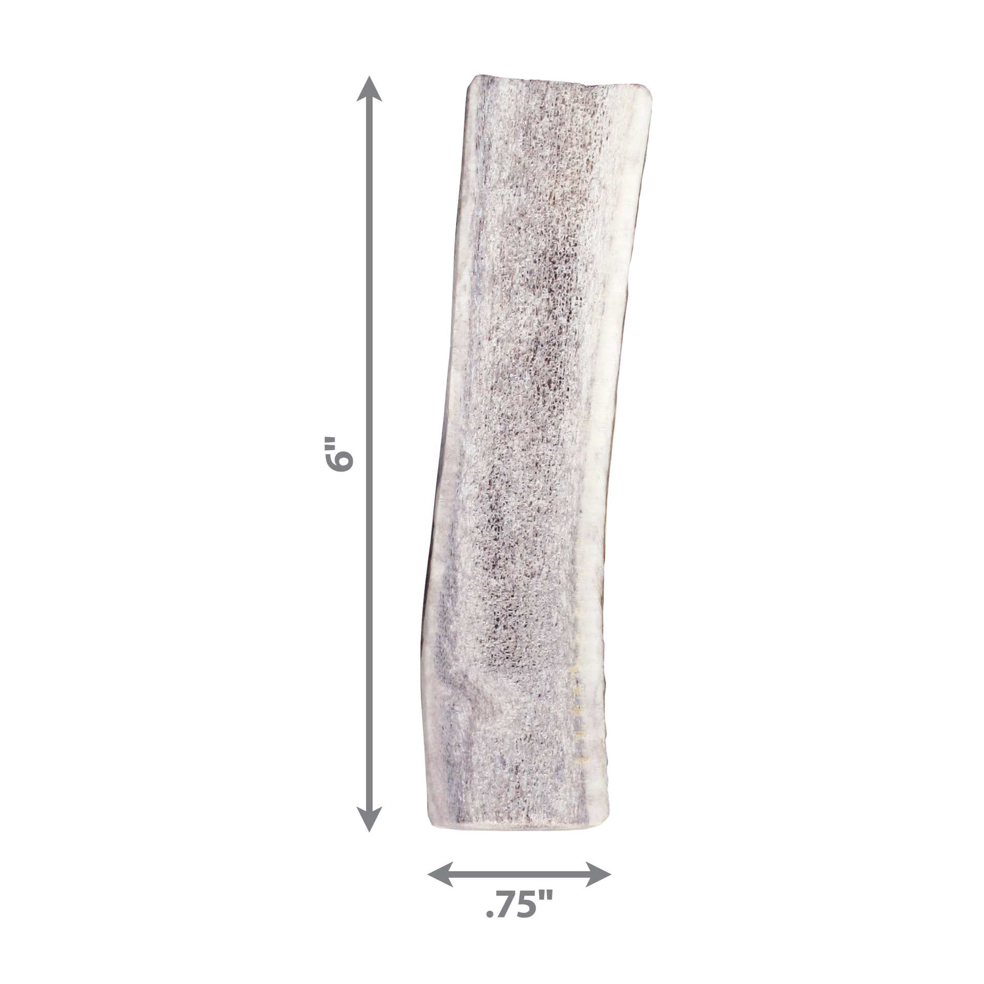 slide 2 of 4, KONG Wild Split Elk Antler Dog Bone, 1 ct