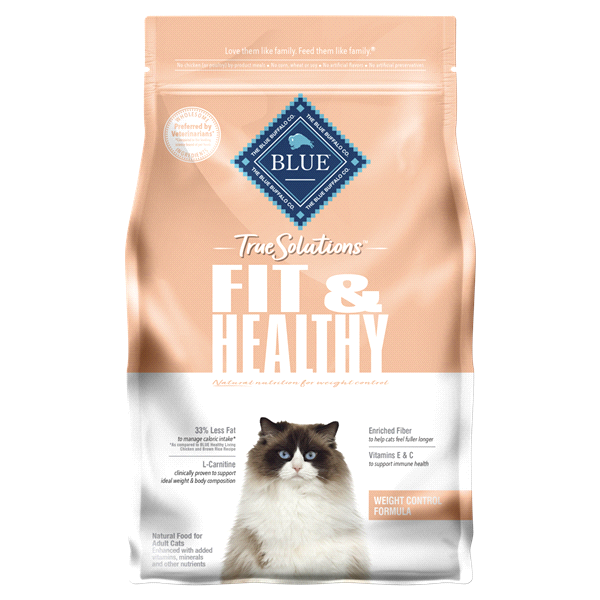 slide 1 of 1, Blue Buffalo Fit And Healthy Cat Food, 3.5 lb