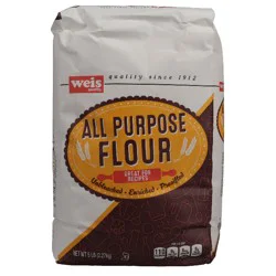 Weis Quality All Purpose Enriched Unbleached Flour