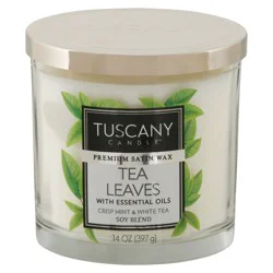 Tuscany Candle Tuscany Tea Leaves Candle