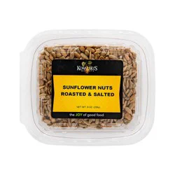 Reasor's Roasted And Salted Sunflower Nuts 9Oz Clamshell