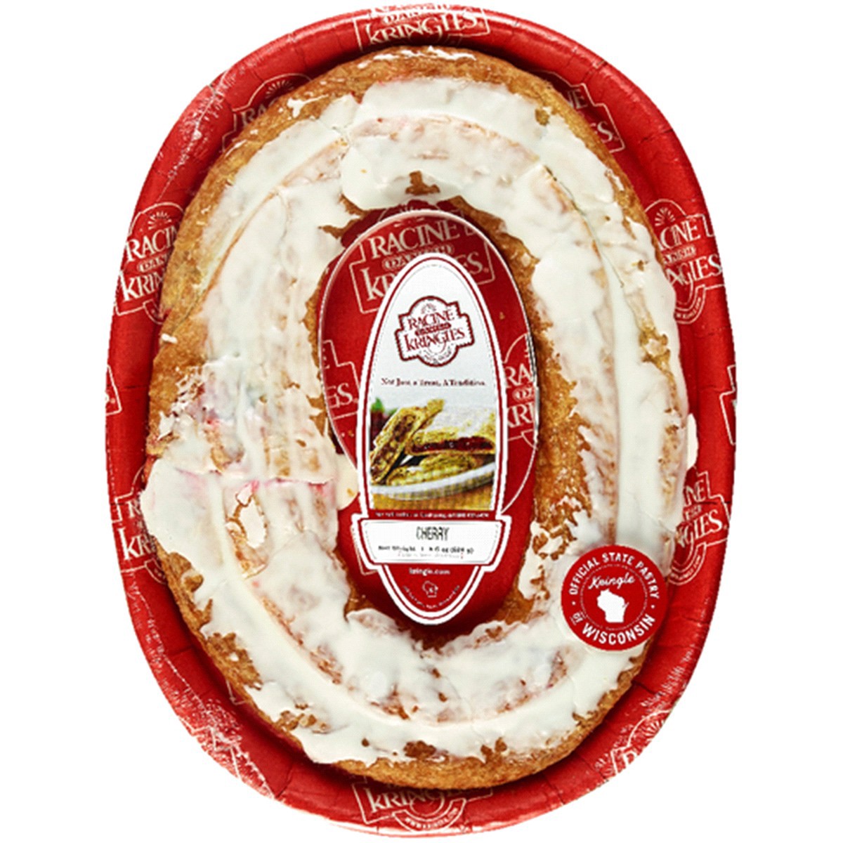 slide 1 of 1, OTHER-NATIONAL Cherry Fruit Var Kringle, 14 oz