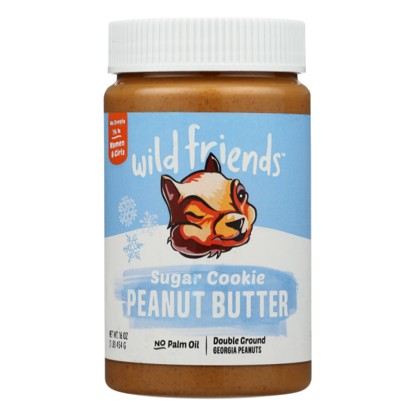 slide 1 of 2, Wild Friends Peanut Butter 16 oz, 16 oz