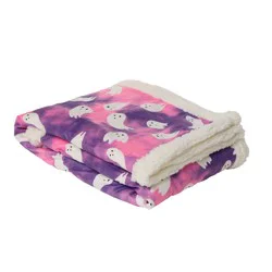 Pet Halloween Thrills & Chills® Ghost Cozy Throw Pet Blanket