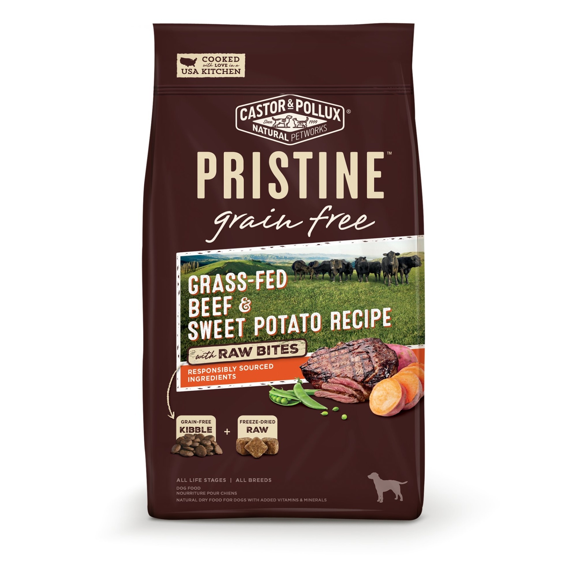 Castor & Pollux Pristine Grain Free Grass-Fed Beef and ...