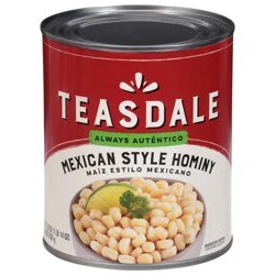Teasdale Mexican Style Hominy 30 oz