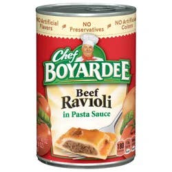 Chef Boyardee Beef Ravioli in Pasta Sauce, Ready-to-Eat Meal, 40 oz. Can
