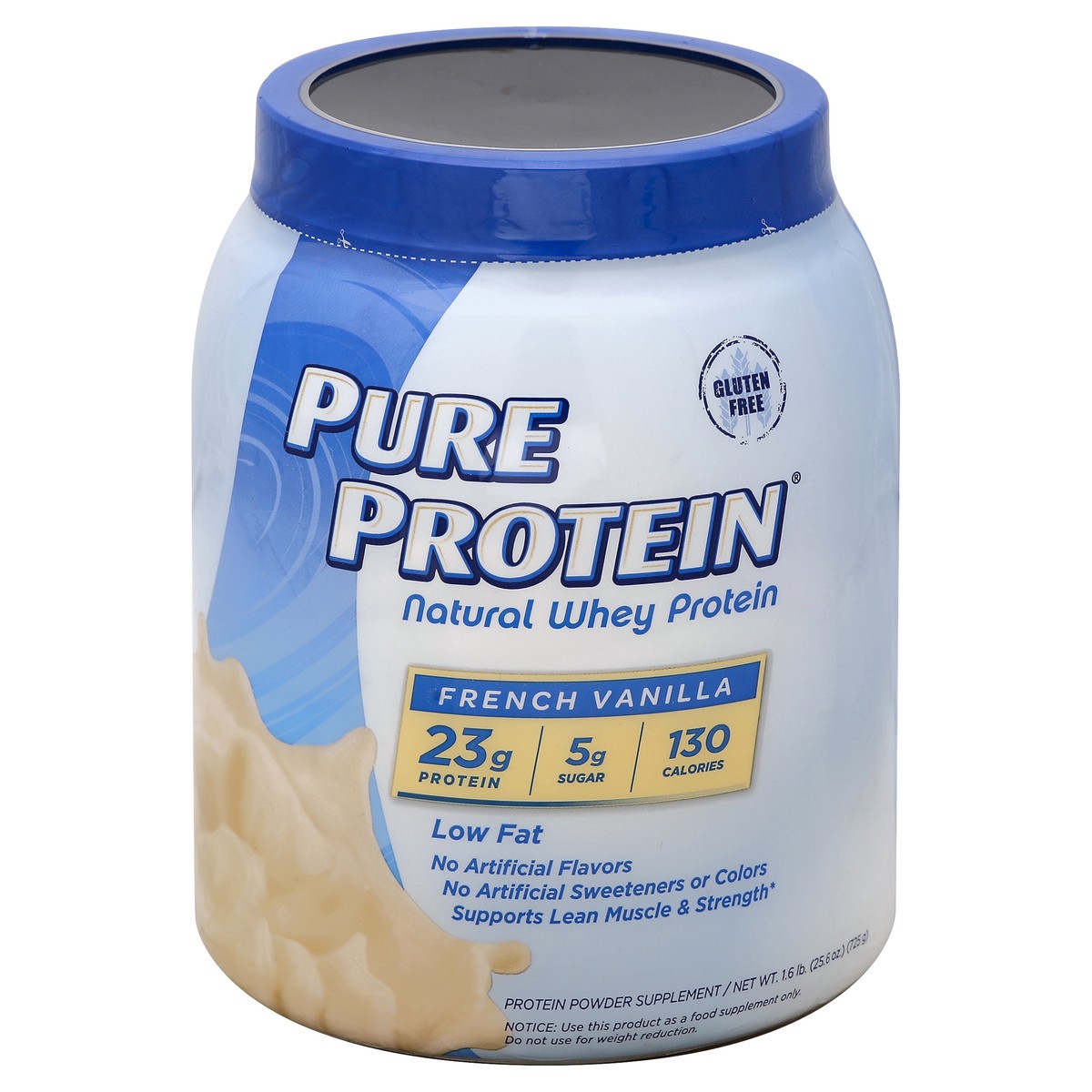 slide 2 of 3, Pure Protein Whey Protein 25.6 oz, 25.6 oz