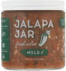 Jalapa Jar Mild Fresh Salsa 16 oz Jar