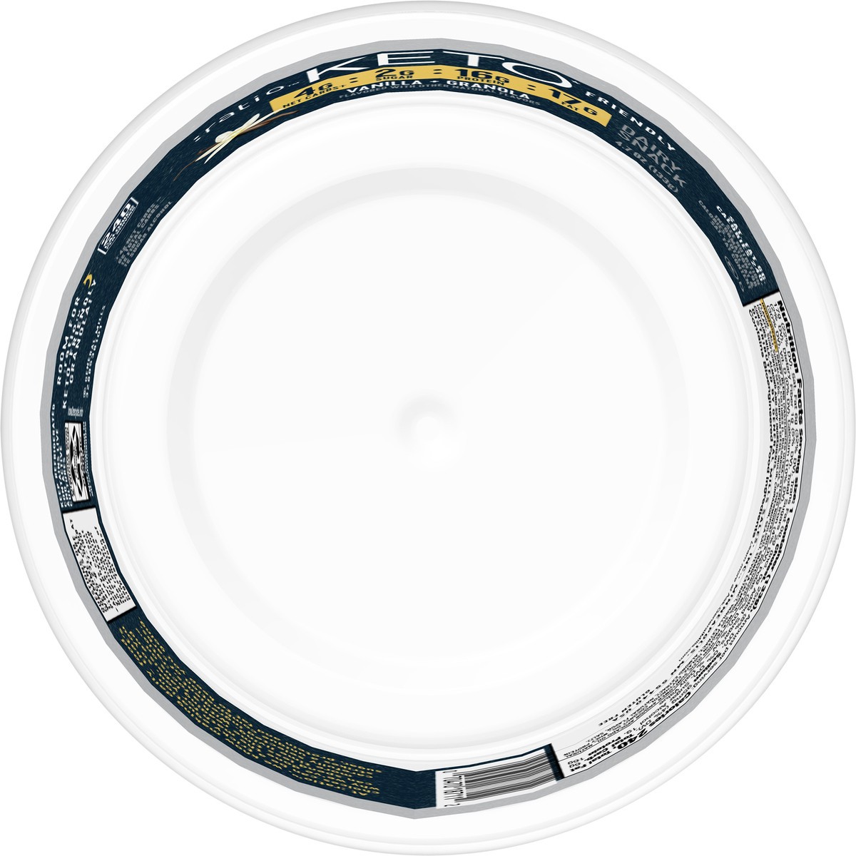 slide 4 of 9, :ratio Keto Friendly Vanilla Yogurt Cultured Dairy Snack With Granola, 4.7 oz