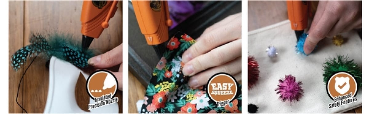 slide 8 of 13, Gorilla Mini Hot Glue Gun, 1 ct