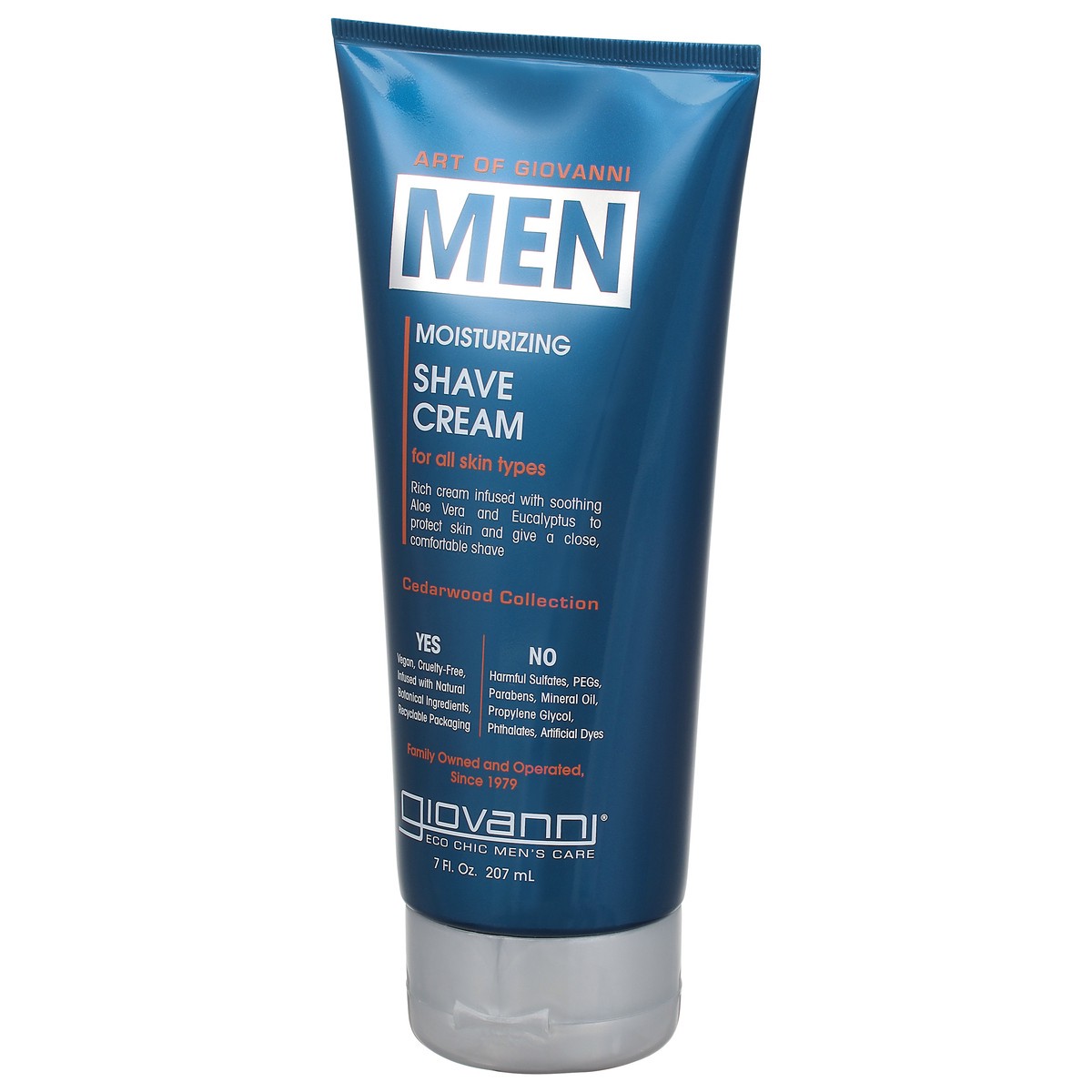 slide 7 of 9, Giovanni Moisturizing Men Cedarwood Collection Shave Cream 7 fl oz, 7 fl oz