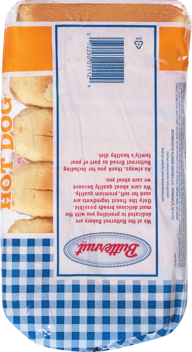 slide 8 of 9, Butternut Golden Honey Hot Dog Buns, 18 oz