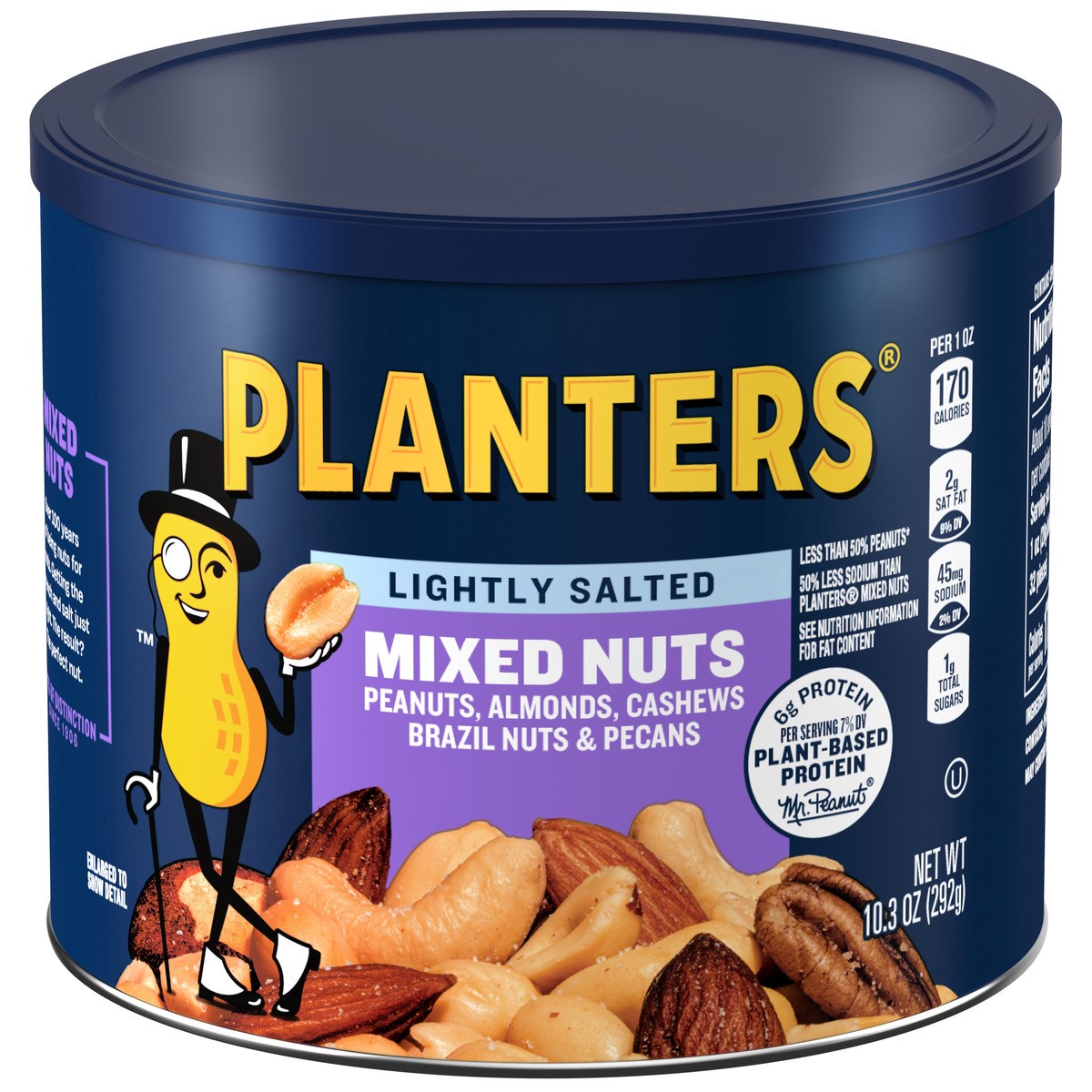 slide 1 of 5, Planters Mixed Nuts, 10.3 oz