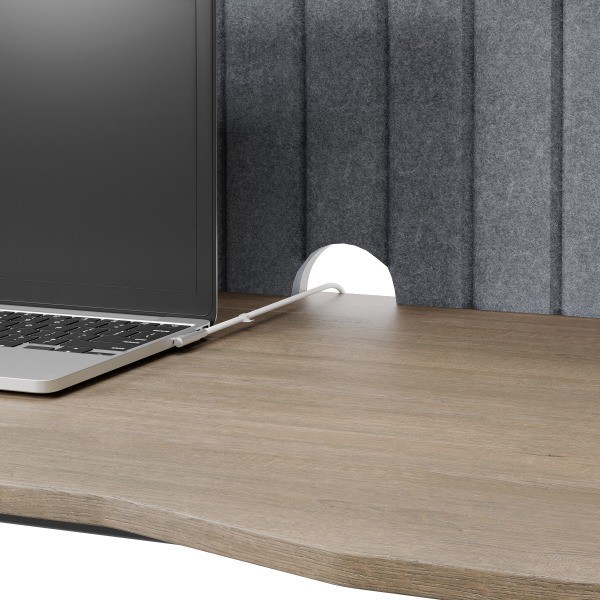 slide 8 of 10, Realspace 60"H 4-Shelf Narrow Ladder Bookcase, White, 1 ct