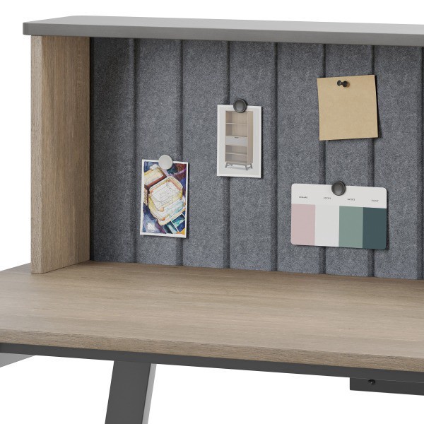 slide 10 of 10, Realspace 60"H 4-Shelf Narrow Ladder Bookcase, White, 1 ct