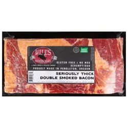 Hill's Premium Meats Double Smoked Seriously Thick Bacon 48 oz