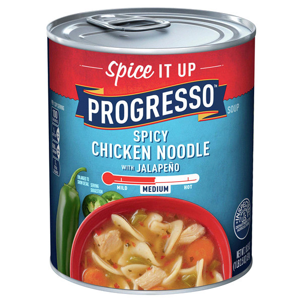 slide 1 of 1, Progresso Medium Chicken Noodle Soup 18.5 oz, 18.5 oz