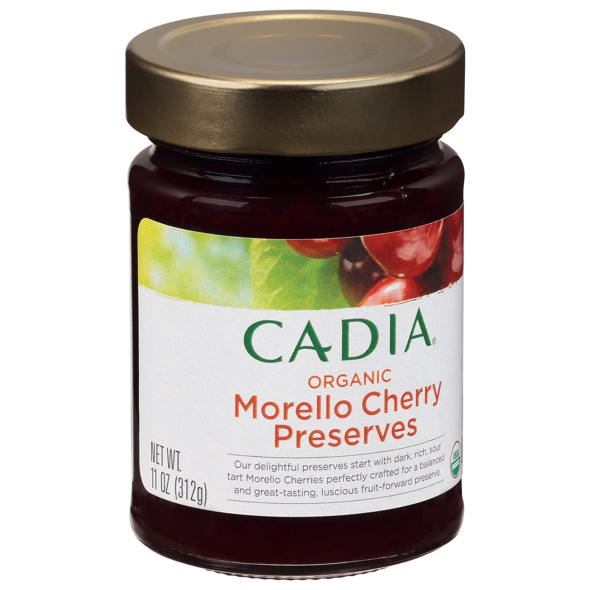 slide 2 of 9, Cadia Organic Morello Cherry Preserves 11 oz, 11 oz
