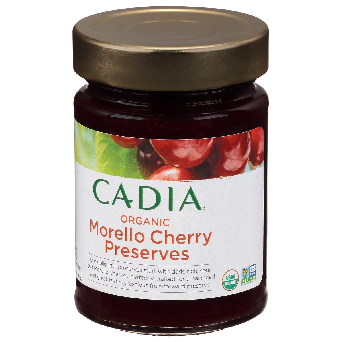 slide 3 of 9, Cadia Organic Morello Cherry Preserves 11 oz, 11 oz