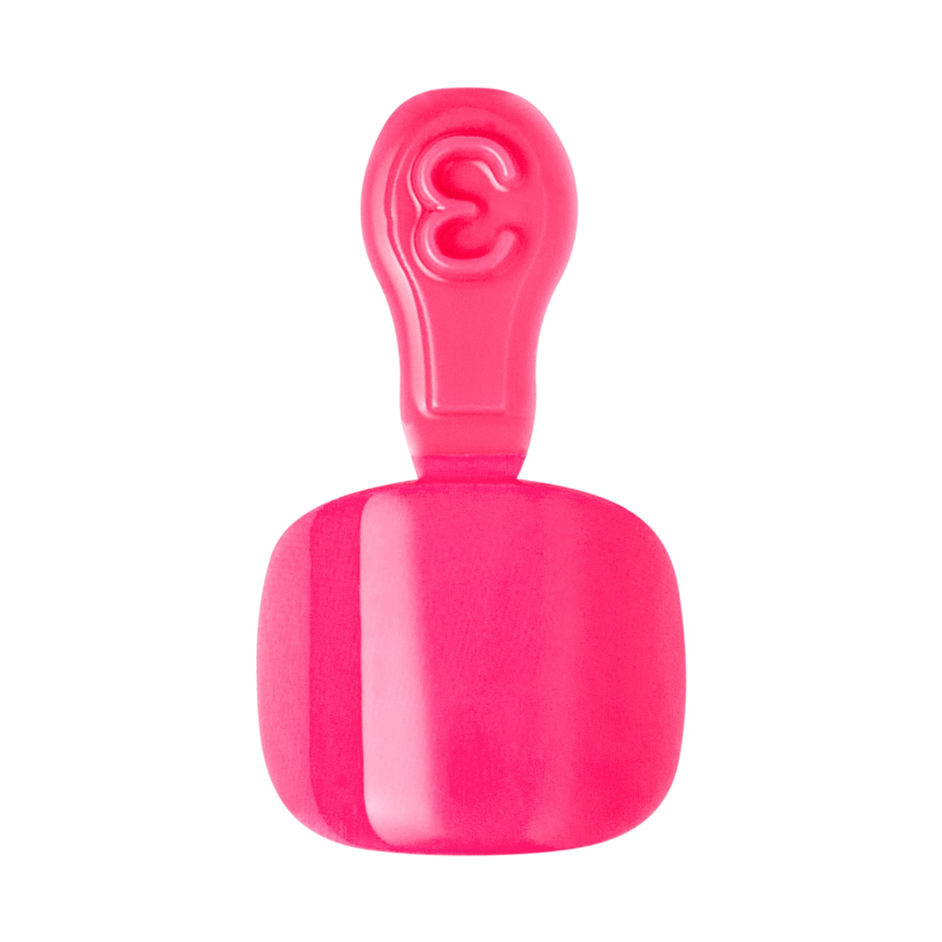 slide 5 of 5, imPRESS KISS imPRESS Color Press-On Pedicure Solid Neon Pink Square Fake Toenails – ‘Spun Sugar'' – 30ct, 27 ct