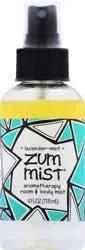 Zum Mist Room & Body Mist 4 oz