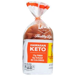 Healthy Life Hawaiian Keto Burger Buns - 4 ea