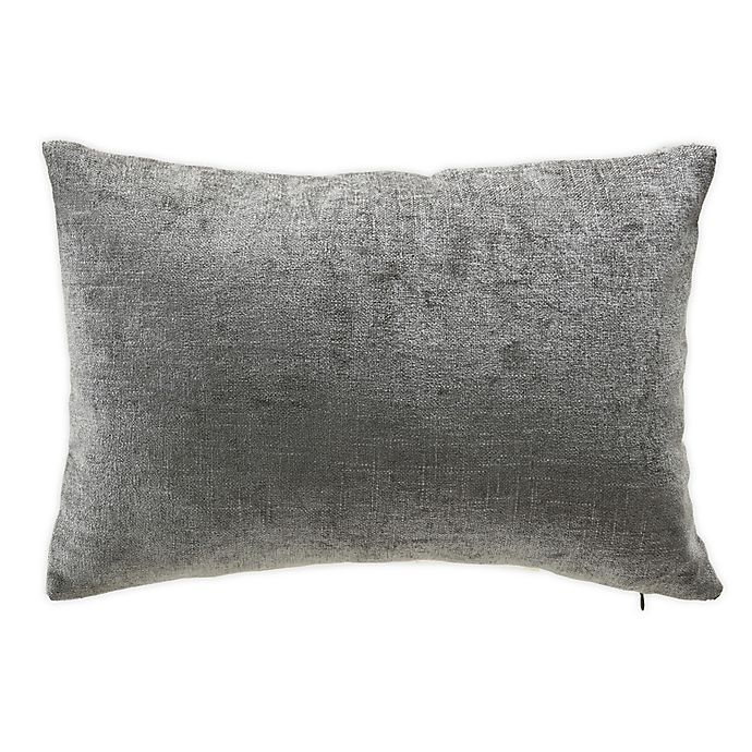 slide 1 of 2, Wamsutta Bellingham Oblong Throw Pillow - Grey, 1 ct