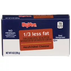 Hy-vee Neufchatel Cheese - 8 oz