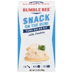 Bumble Bee Snack On The Run! Tuna Salad With Crackers