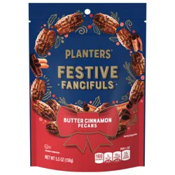 Planters Festive Fancifuls Butter Cinnamon Pecans 5.5 oz