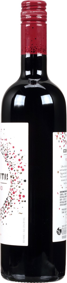 slide 3 of 7, CONFETTI! Red Blend, 750ml, 750 ml